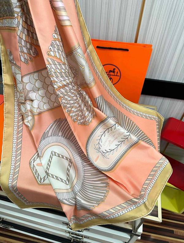 ブランドマフラー素材ディテール